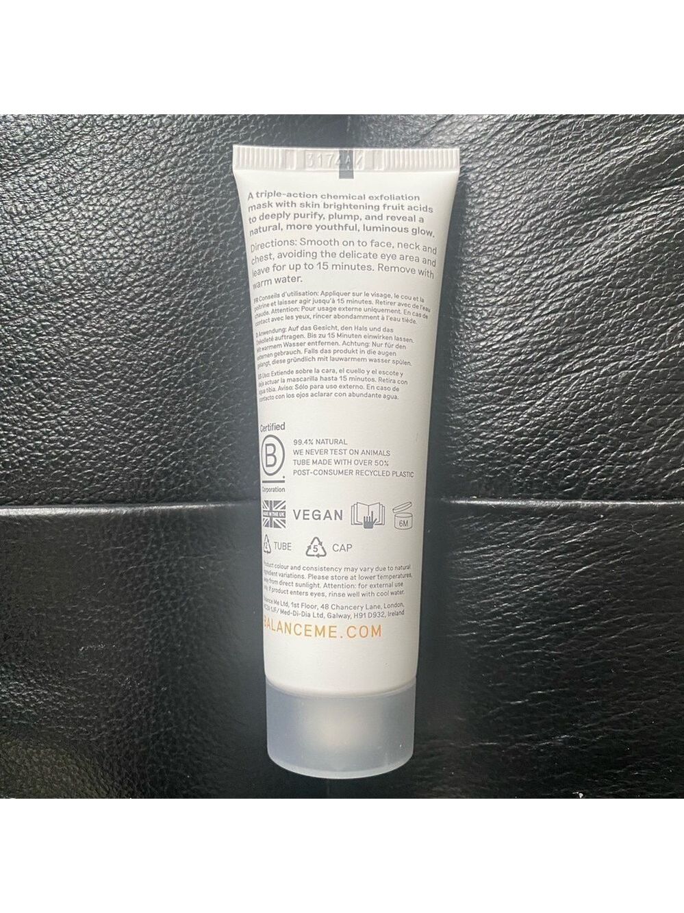 Balance Me AHA Glow Mask New In Box - Picture 9 of 10